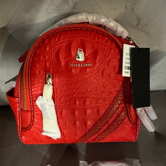 *RARE* Tote&Carry BFF Backpack Red Apollo 2 main image 4